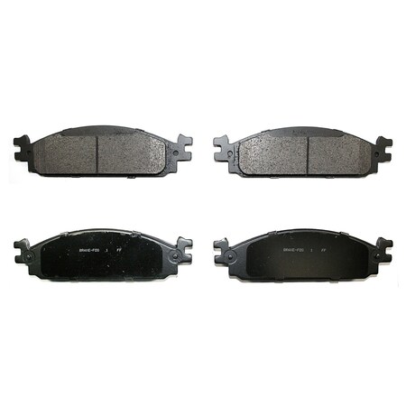 Pronto Dura Ceramic Brake Pads Front, BP1376C BP1376C